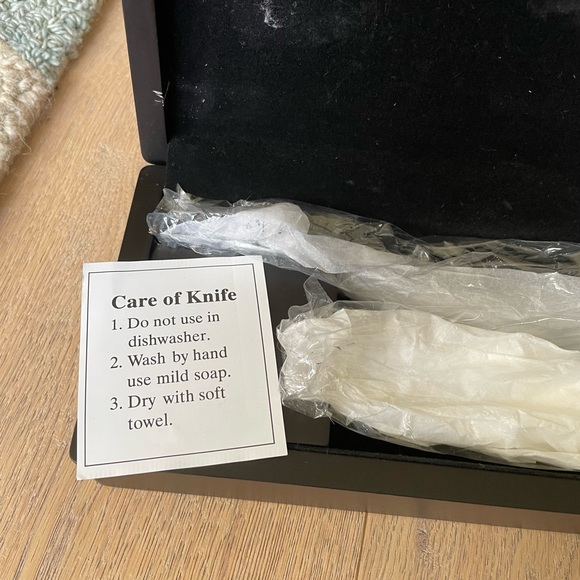 Towle silver plated carving set, new - Picture 5 of 5